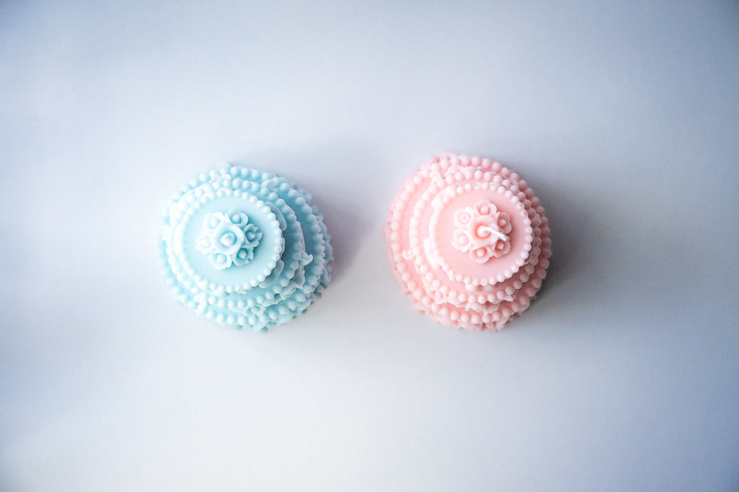 Handmade Three-Tier Cake Candle